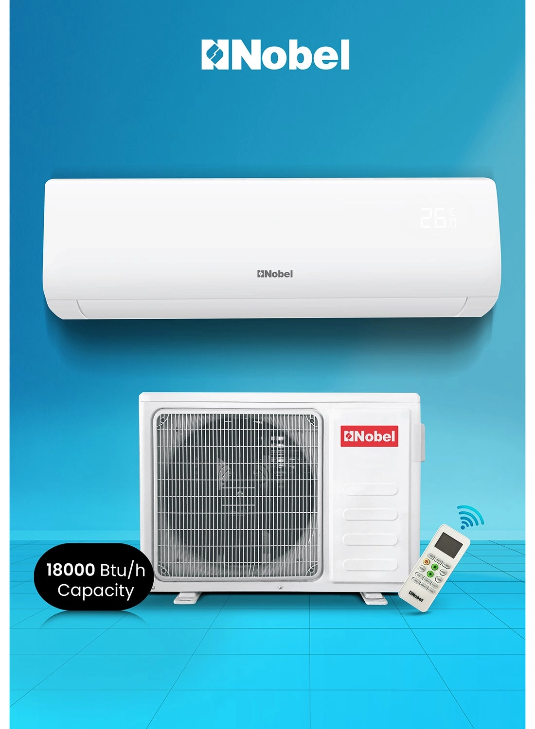 NSAC18VTL - 18000BTU R410 Inverter