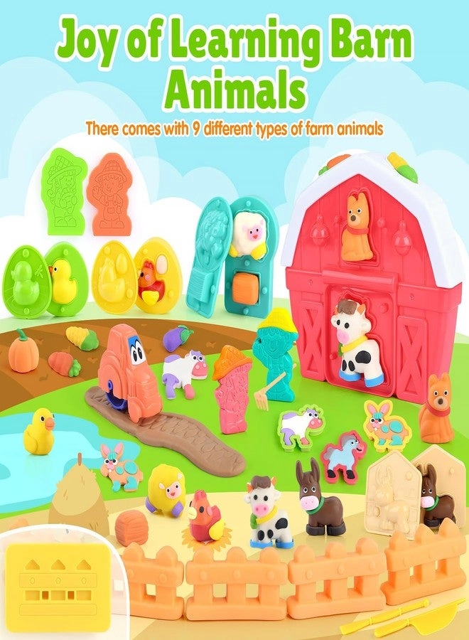 Big Red Barn Farm Playset - 2-4-8