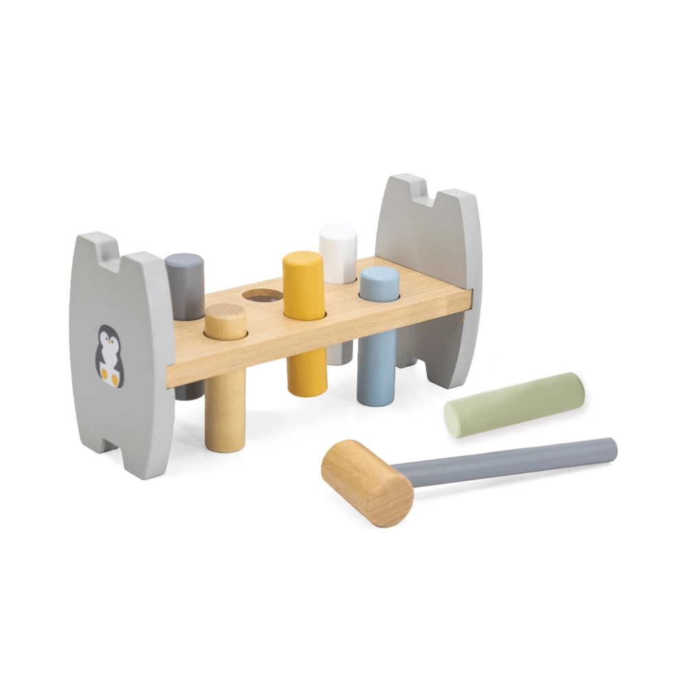 Penguin Stacker And Pounding Bench - Suitable for 12 months and above