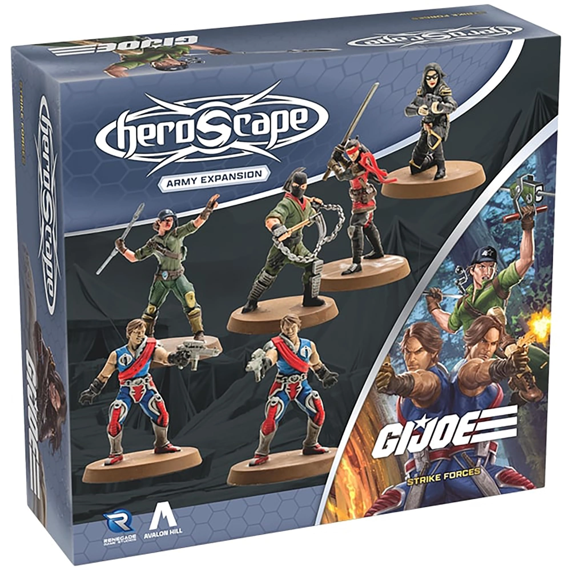 Renegade Game Studios GI Joe Heroscape: Strike Forces Army Expansion