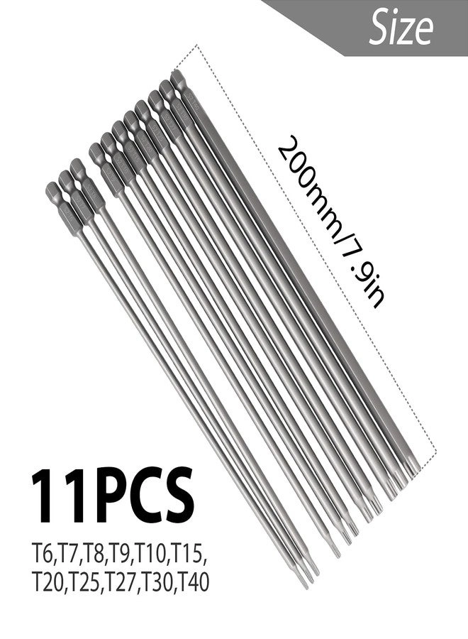 Torx Screwdriver Bit Set - 11pcs 200mm