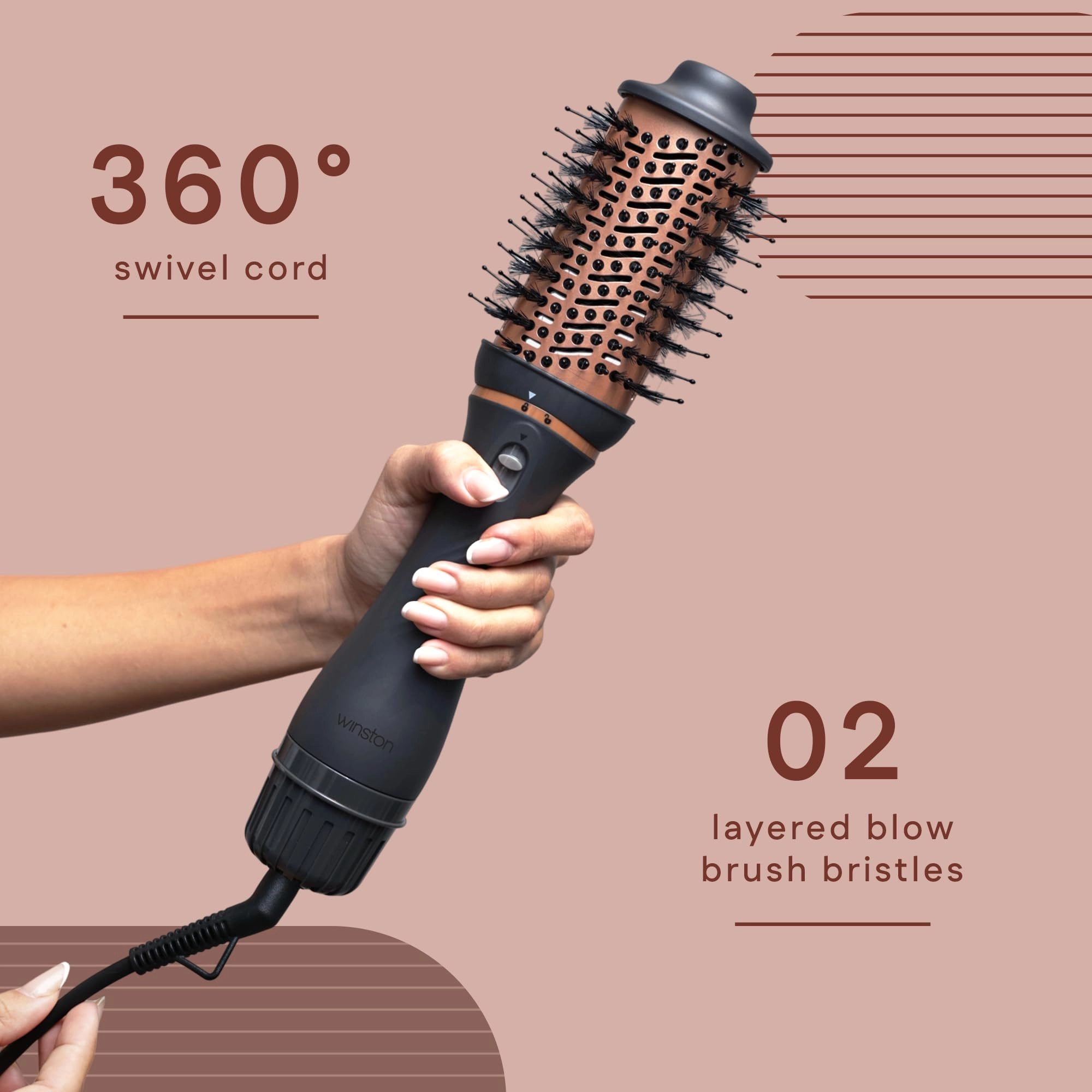 3 IN 1 Hair Blow Brush