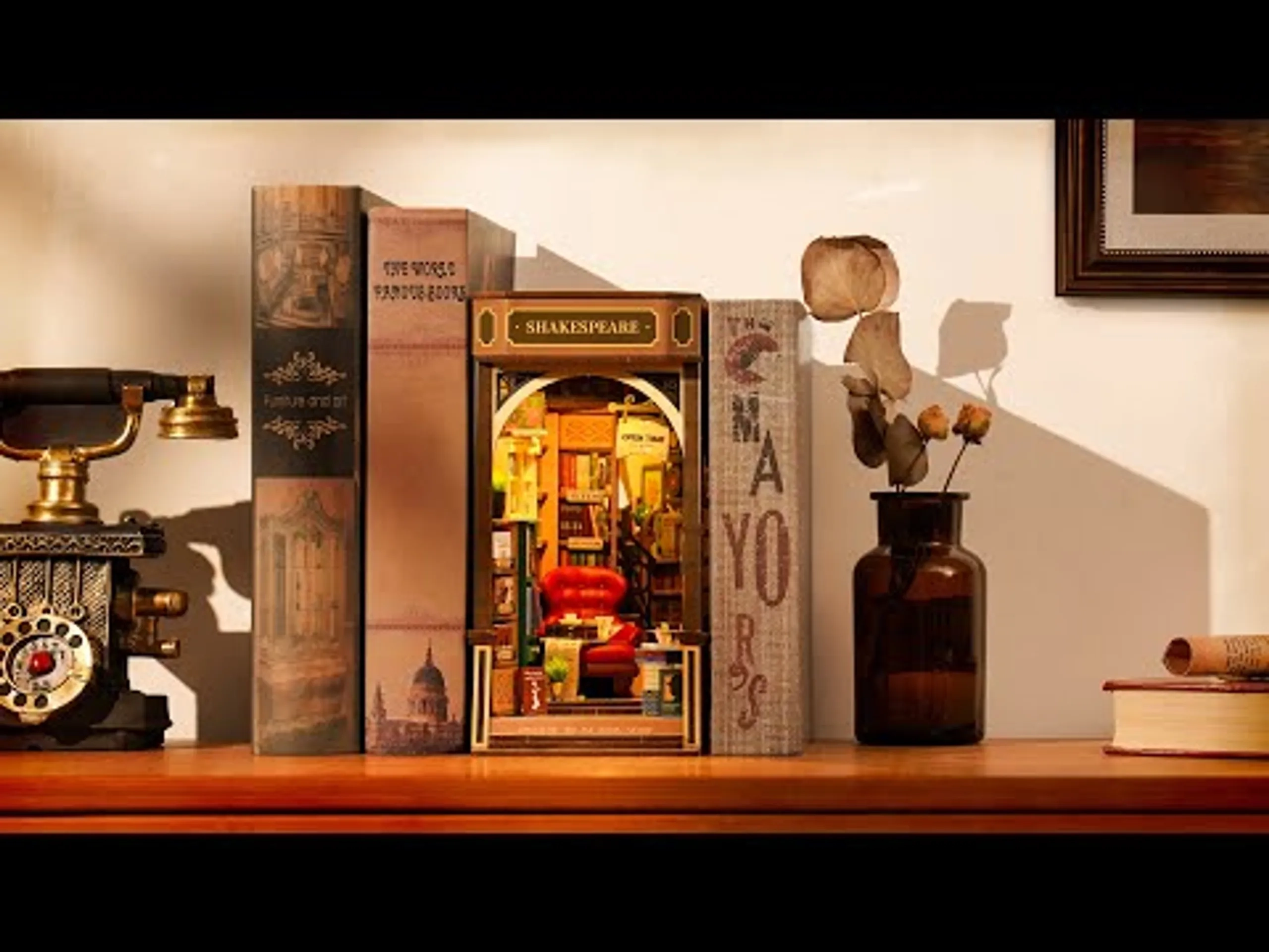 DIY Book Nook - 194 Pc