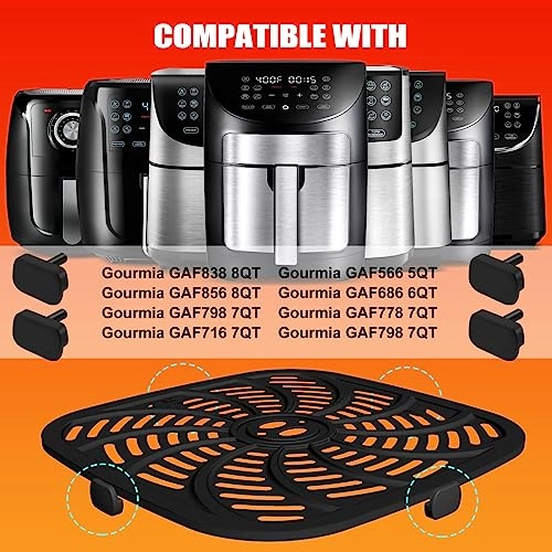 Air Fryer Rubber Feet - Silicone 4 piece(s)