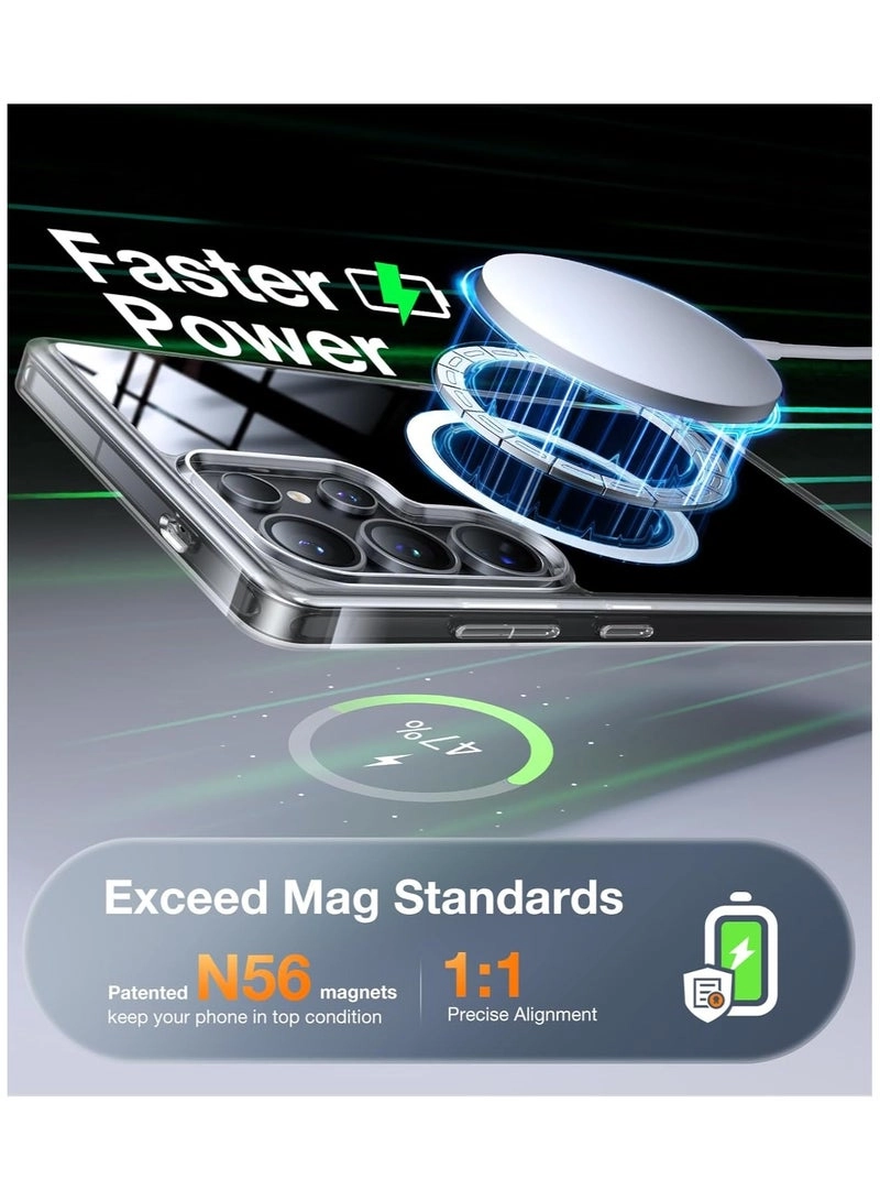 Magnetic Shockproof Case Slim with MagSafe for Samsung Galaxy S25 Ultra