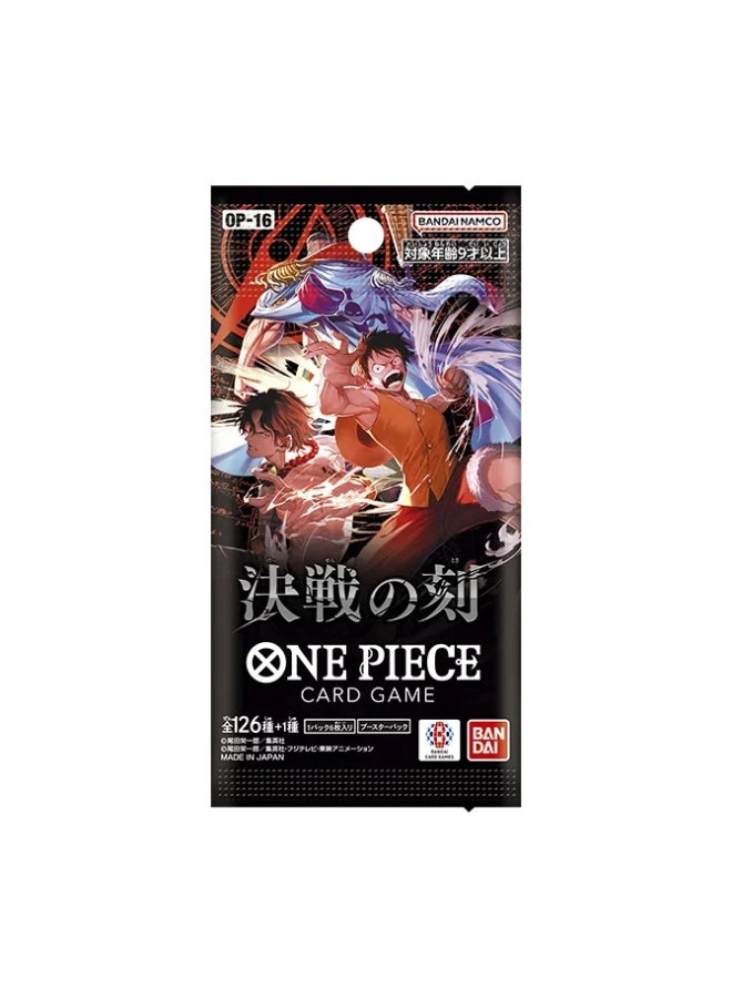 Bandai One Piece The Time Of Battle OP 16 - Single pack JP