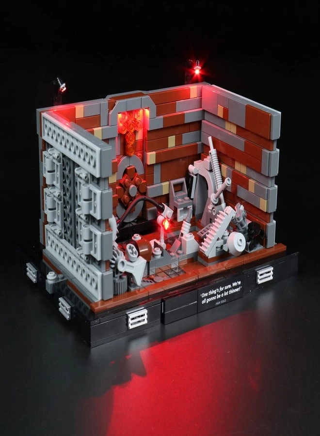 BrickBling LED Light Kit - Compatible with Lego Death Star Trash Compactor 75339