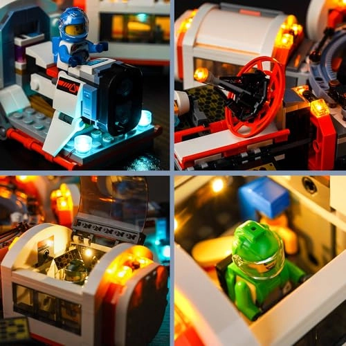 Modular Space Station (60433) - Light Control LED Lighting Set