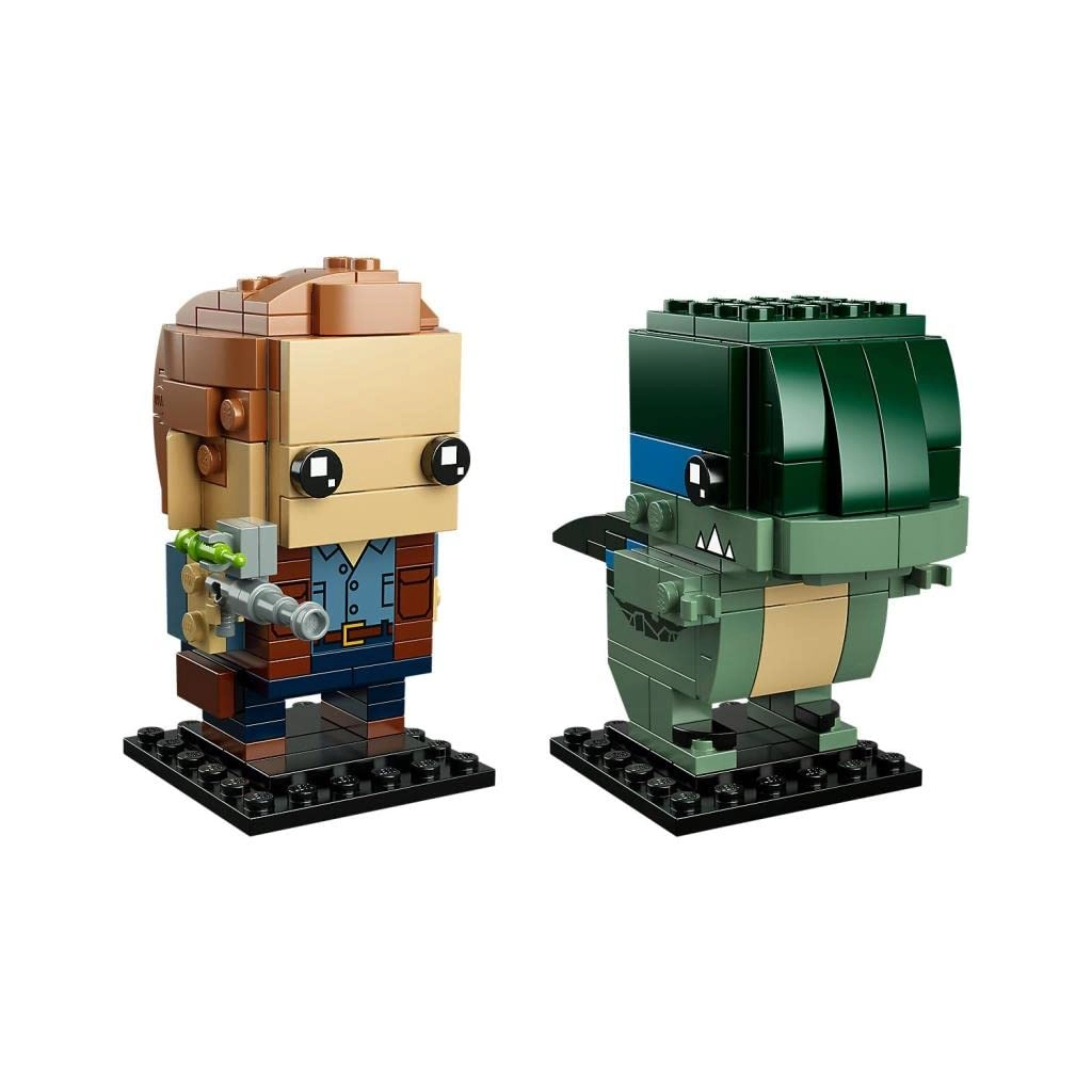 LEGO Jurassic World Owen & Blue Park (41614) - Brickheadz