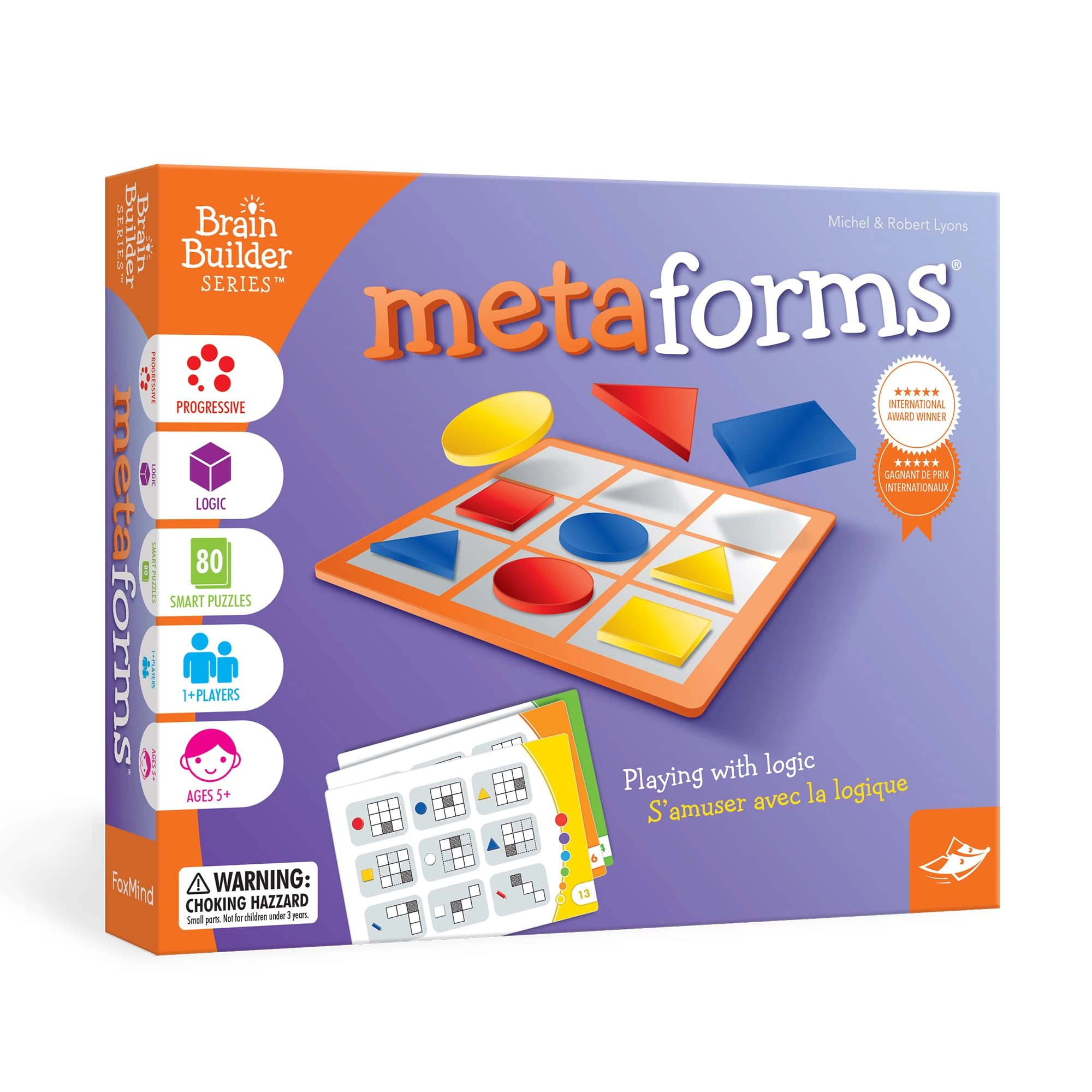 FoxMind Games MetaForms Puzzle (FOX-MFLB) - 12 pcs
