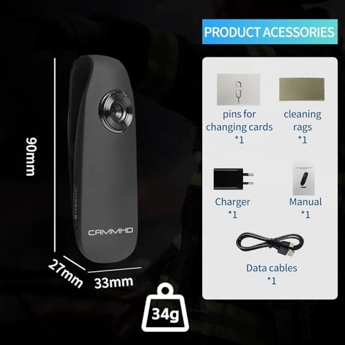 Body Camera - 1080P 64GB