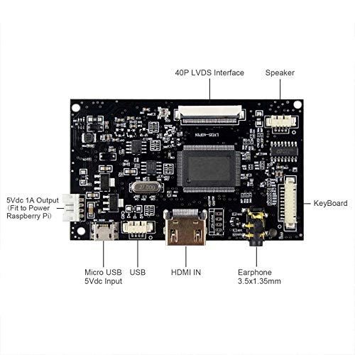 HJ080IA-01E - 8 Inches 1024x768 + VS-TY2660H-V815 - HD-MI LCD Controller Board