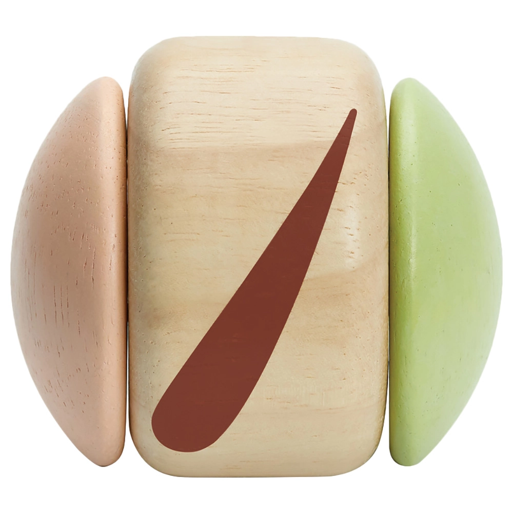 PlanToys Clapping Roller - 6 months rubberwood