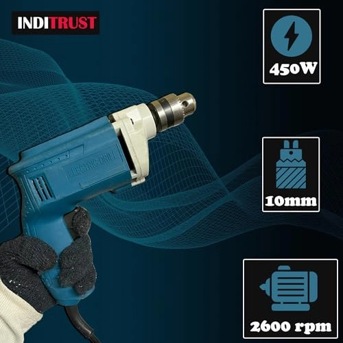 Electric Drill - 350w 10mm RED
