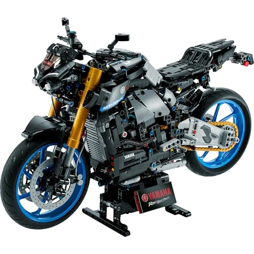 Technic Yamaha MT-10 SP (42159) - 4-cylinder engine functional steering