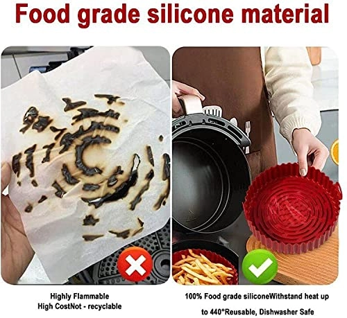 Air Fryer Silicone Liners - food-grade silicone 1 piece