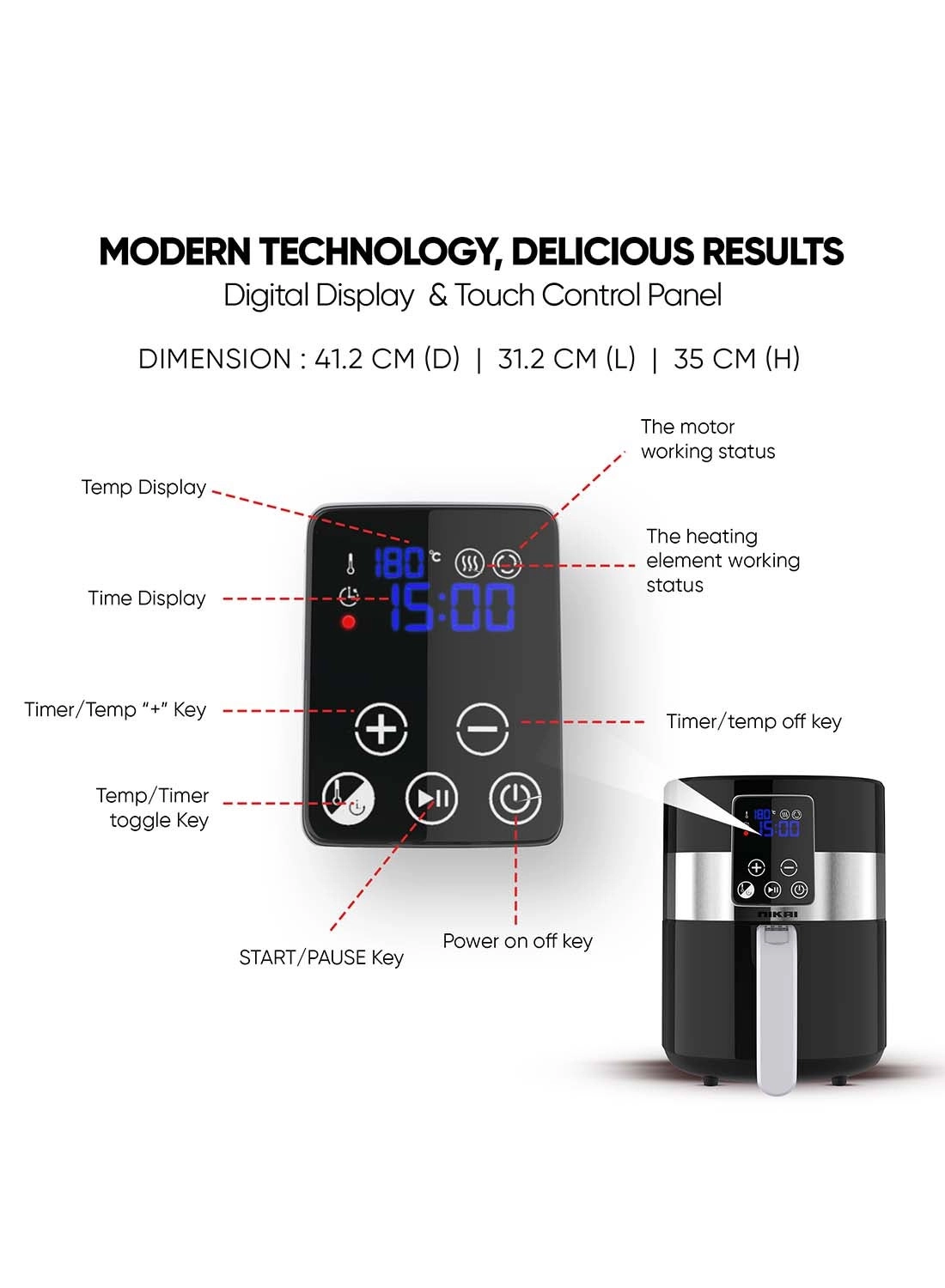 Air Fryer XL NAF388D3