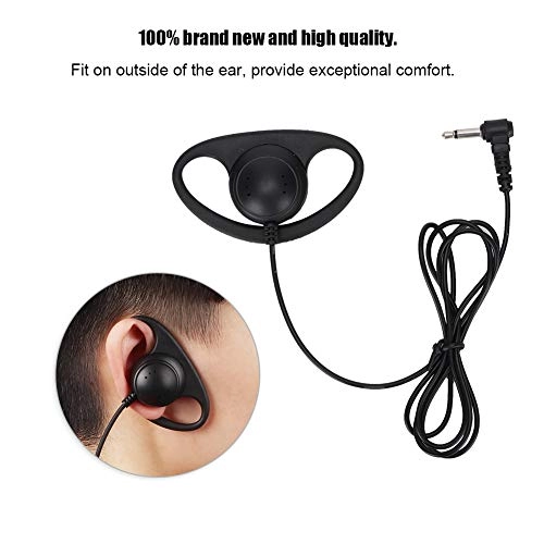 D-Shape Earpiece Wired Headset