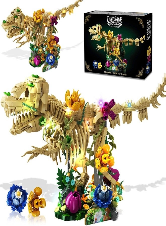 CUBIMANA Dinosaur Fossil - LED Light Skeleton Model Kit