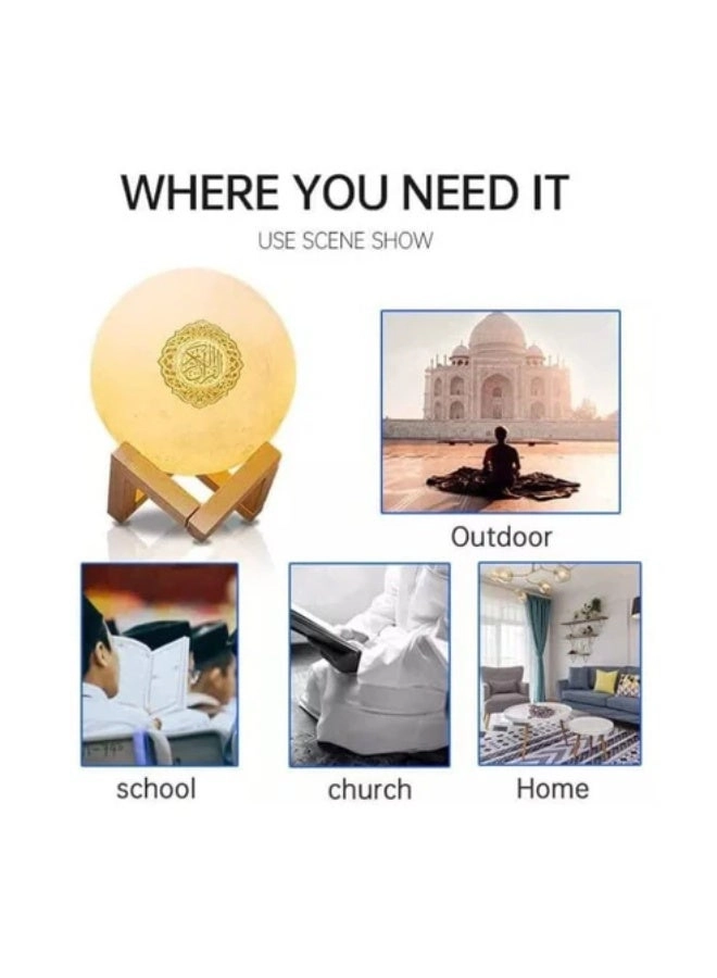 SQ-520 - Moon Lamp Quran Speaker Bluetooth