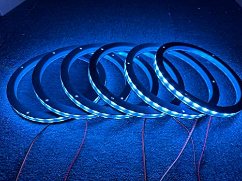 Dream Color Chasing Car LED Speaker Decorative Light Kit - Bluetooth