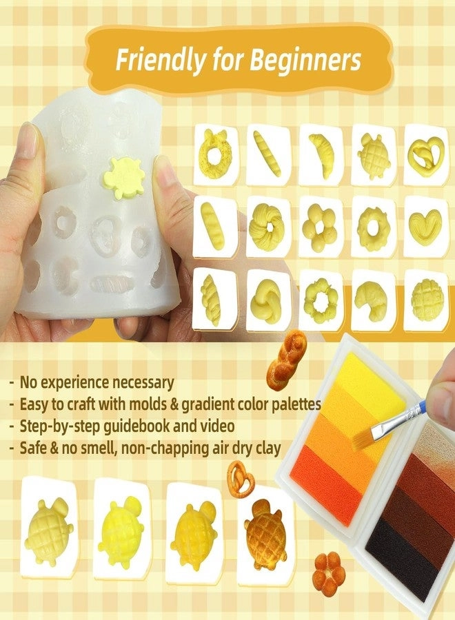 Cute Crafts Modeling Clay Kit - Air Dry Clay 1/12 Scale