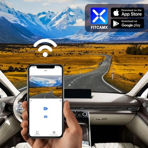 Dual Dash Cam - 2K 1080P for Genesis GV80 2021 2022 2023 2024