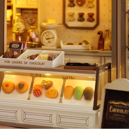 Miniature Dollhouse - Creative Room with Furniture