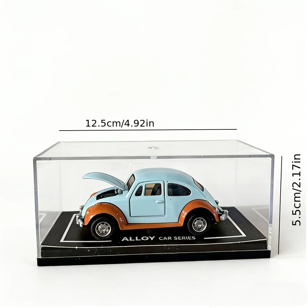 Generic Alloy Toy Car Model - Three Door Display Case