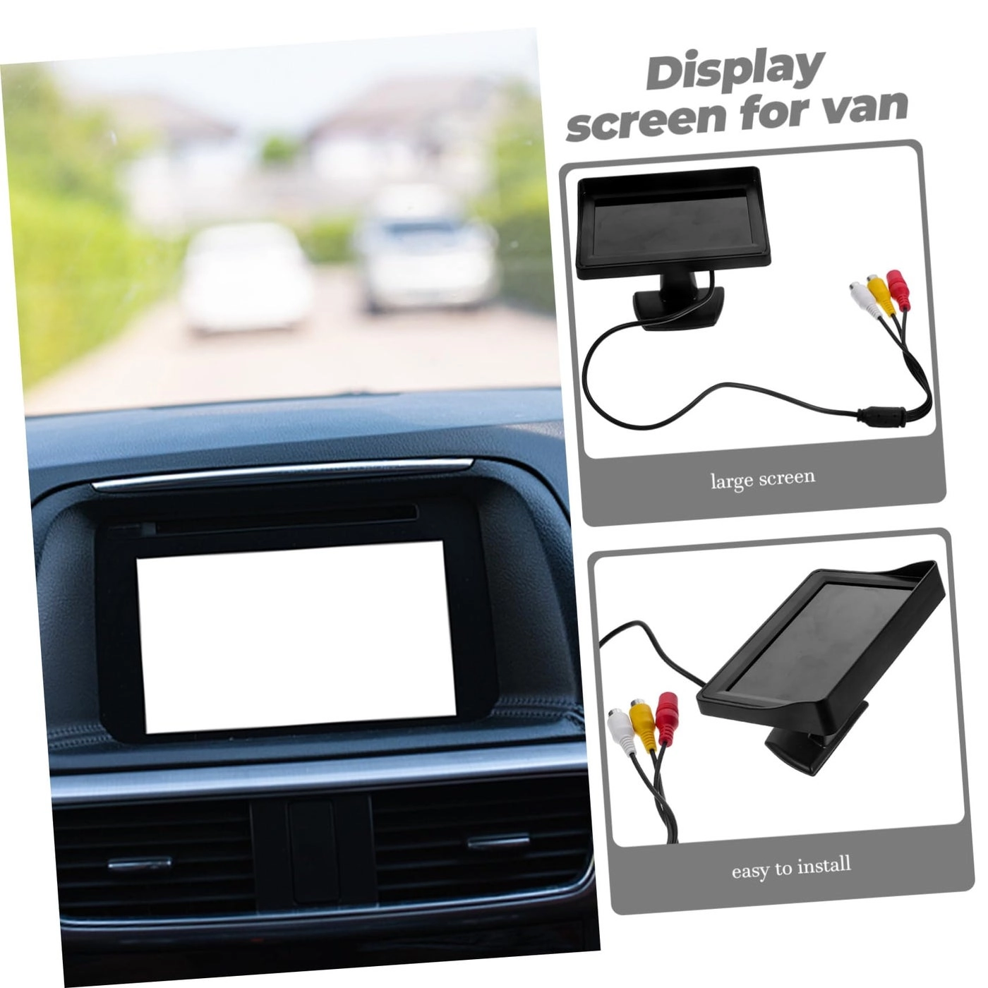 Car LCD Monitor - 4.3 inch
