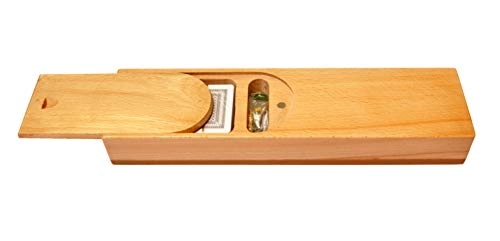 3 Track Cribbage Board - 29 shape Blood wood / Maple