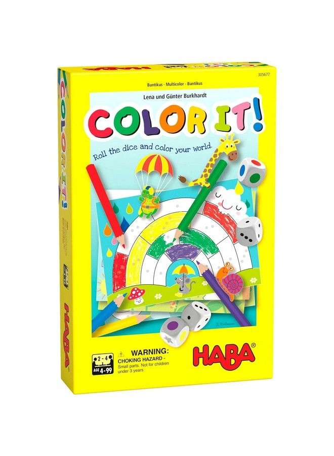 HABA Color It! - Roll & Write Coloring Game