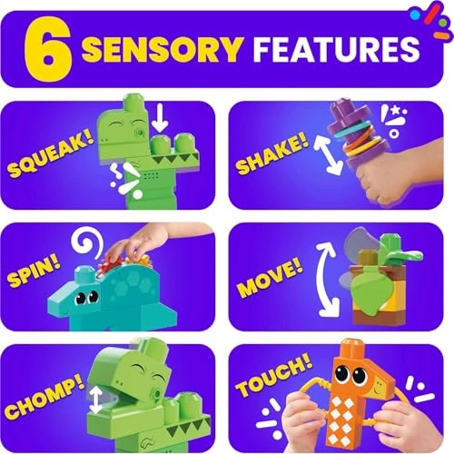 Squeak n Chomp Dinos - Dinosaurs 24pcs