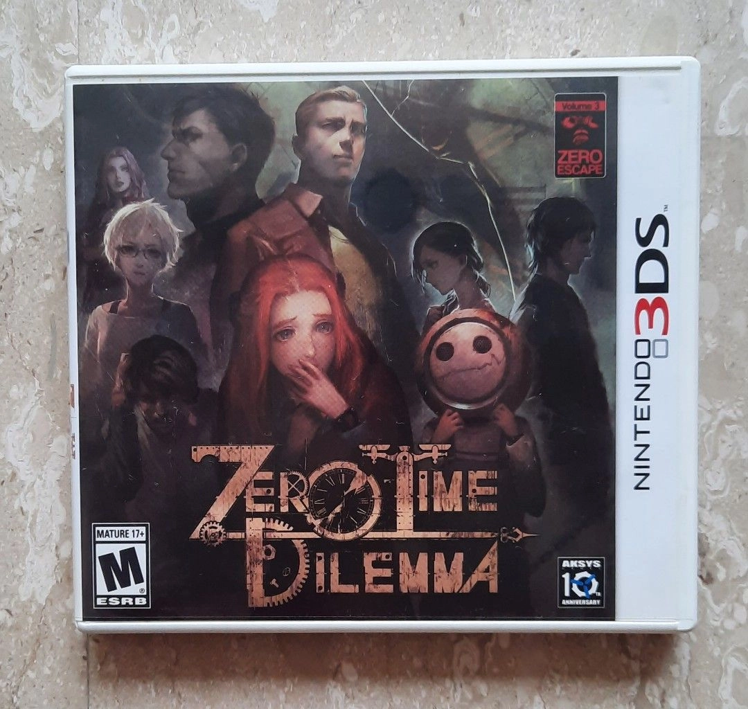 Aksys Zero Time Dilemma - Nintendo 3DS