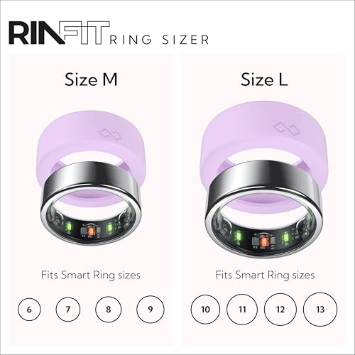Smart Ring Protector - M for 6/7/8/9 Silicone Black