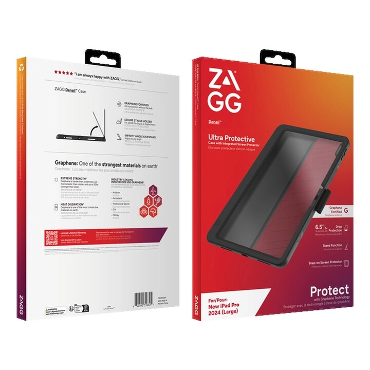Stand Case with strap attachment for iPad Pro 13-inch (M4)