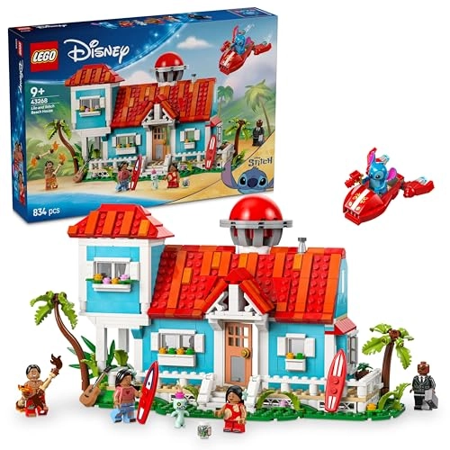 Disney Lilo and Stitch Beach House - 6 Rooms 5 Minifigures
