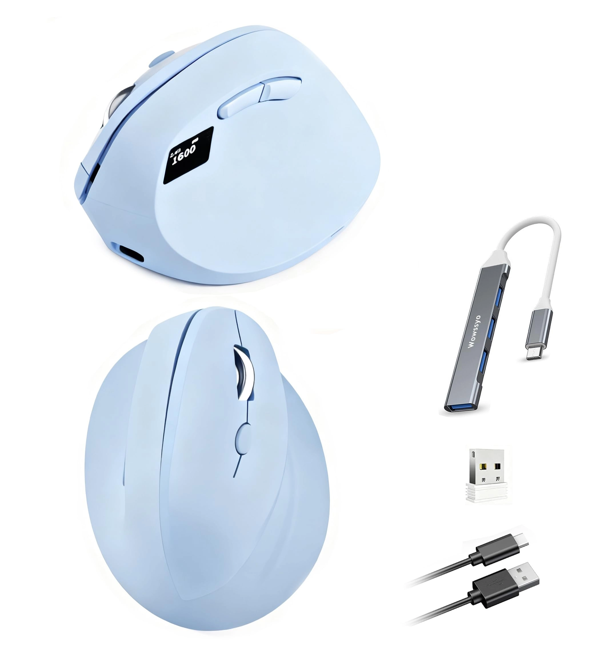 Ergonomic Wireless Mouse - Bluetooth