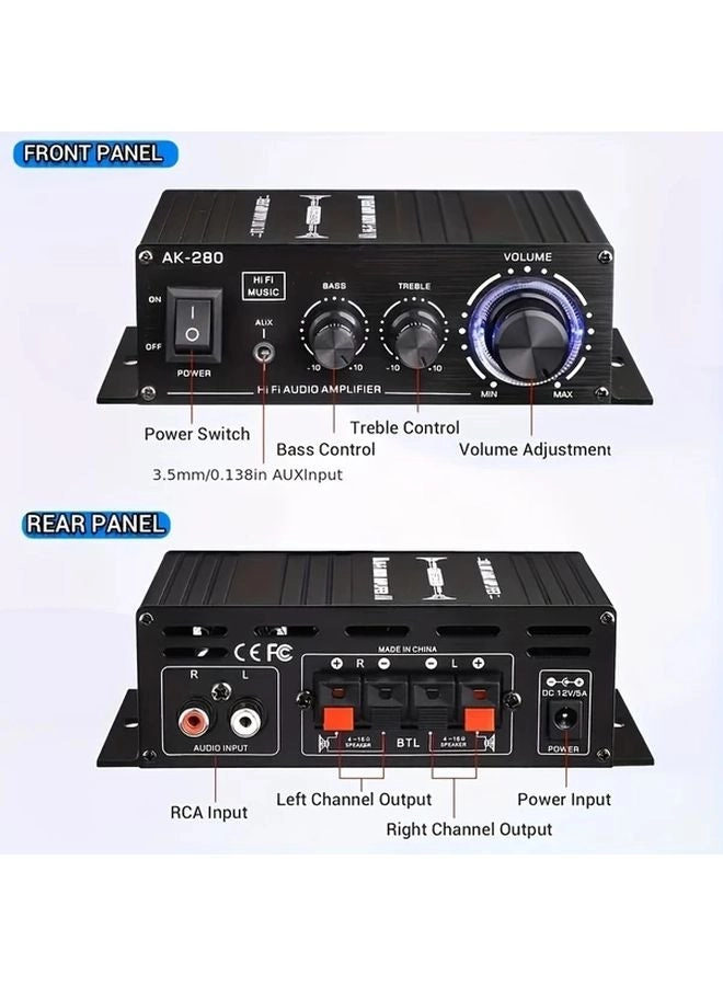 AK280 - 2-channel 40W
