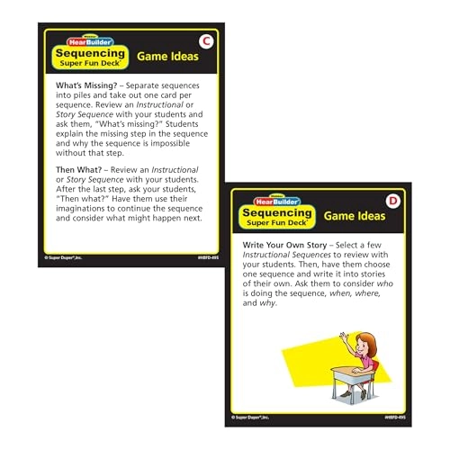 HearBuilder Sequencing - Kid 144 pieces