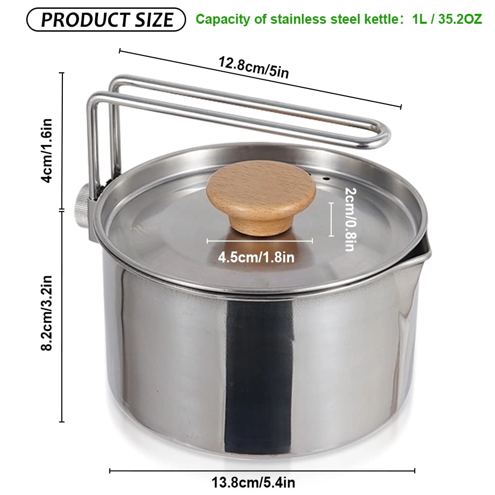Camping Pot - 1 piece 1L