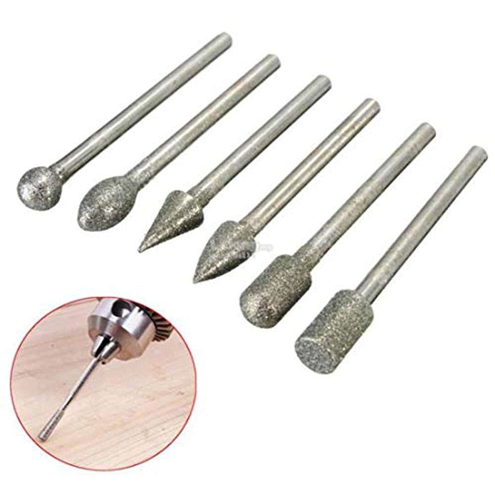DIY Crafts 11736 9981 Diamond Grinding Burr - 15 Piece 3mm