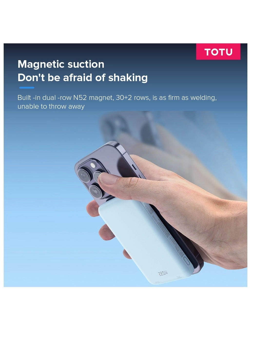 Magsafe Power bank - 10000 Watt-hour 42.5 Watt