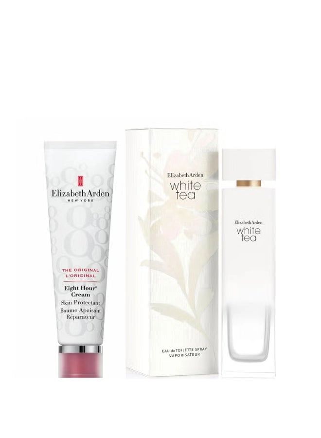 Elizabeth Arden New York Eight Hour Cream Skin Protectant - 50ml + White Tea Eau de Toilette - 100ml