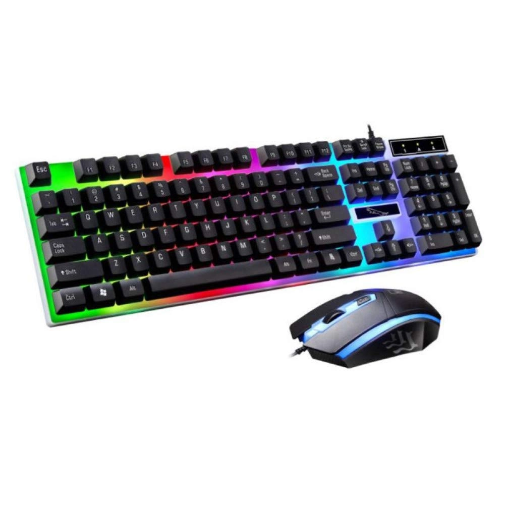 Gaming Keyboard Mouse Set - US Wired/Wireless