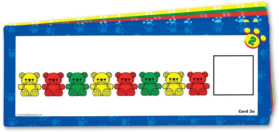 Compare Bears Pattern Cards - 3+ Years 16 piece(s)