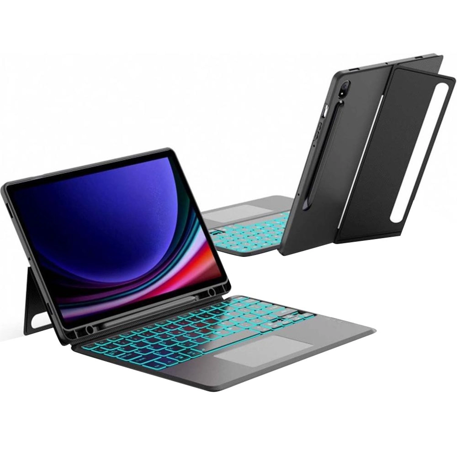 Protect Keyboard Case with Trackpad for Samsung Galaxy Tab 14.6-inch