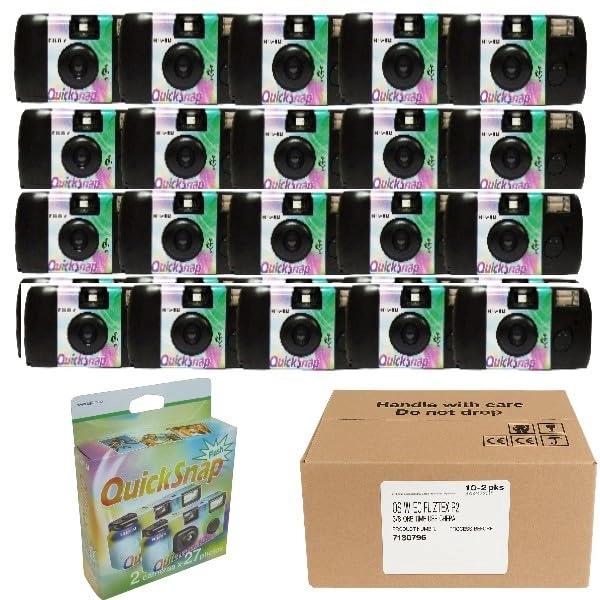 VIDIFY QuickSnap Flash 400 - 20 Pack 27 exposures 35mm