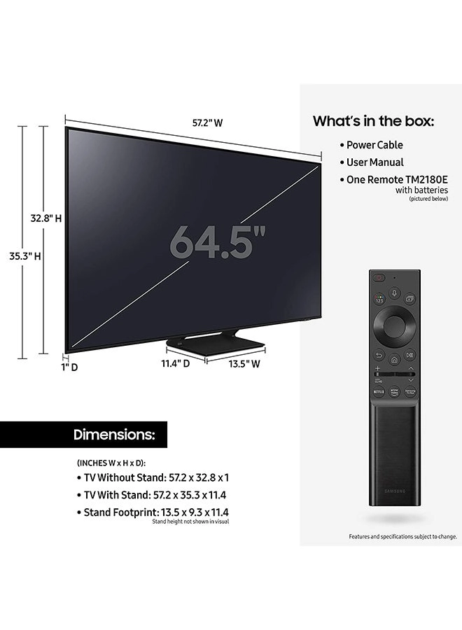 QA65Q70AAUXZN - 65 inch