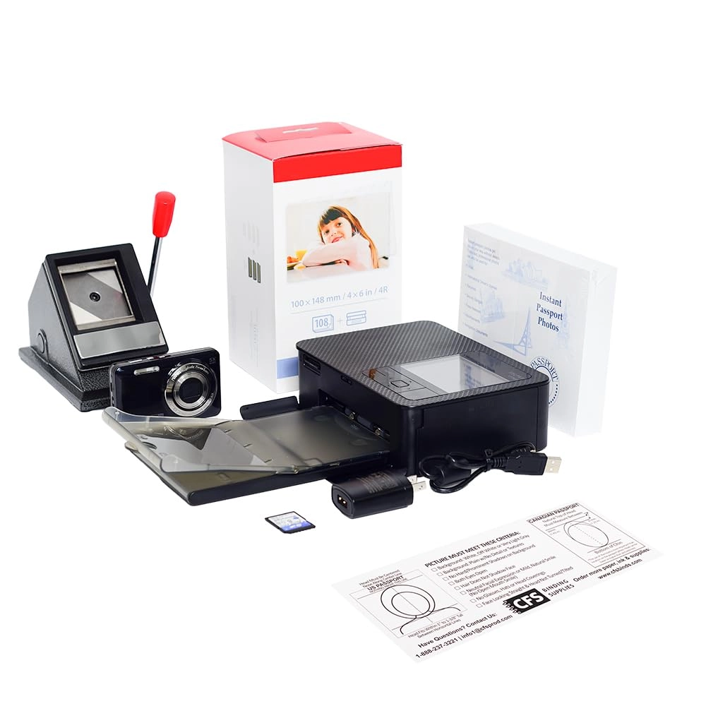 CFS Products Selphy 1300 - 108-Pack Paper Passport Cutter